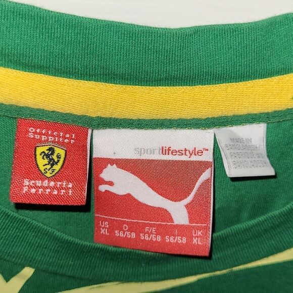 Mens Puma Massa Brazil Graphic Tee - Picture 3 of 5